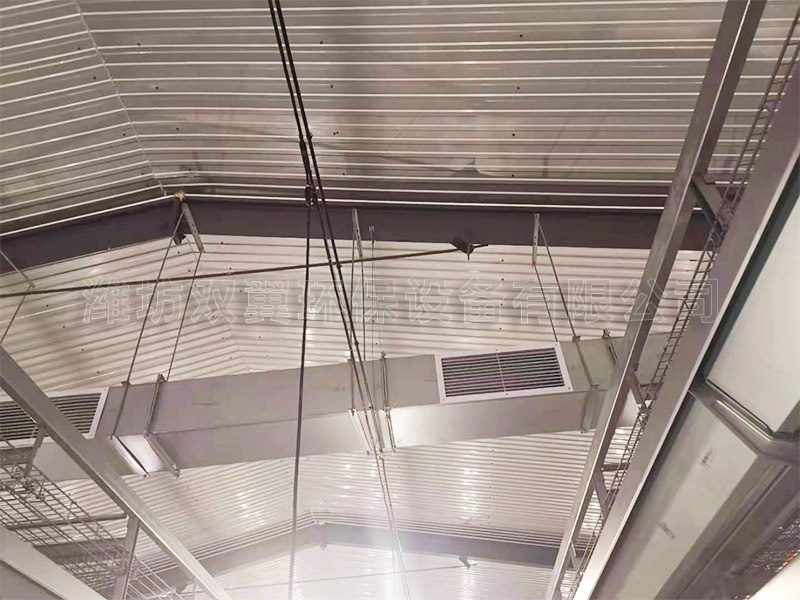 青州雞場養(yǎng)殖環(huán)境控制機(jī)組使用示例